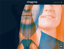 Tablet Screenshot of magina.fr
